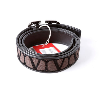 VLogo Signature 40MM Reversible Leather Belt Size 100/40 Black/Brown
