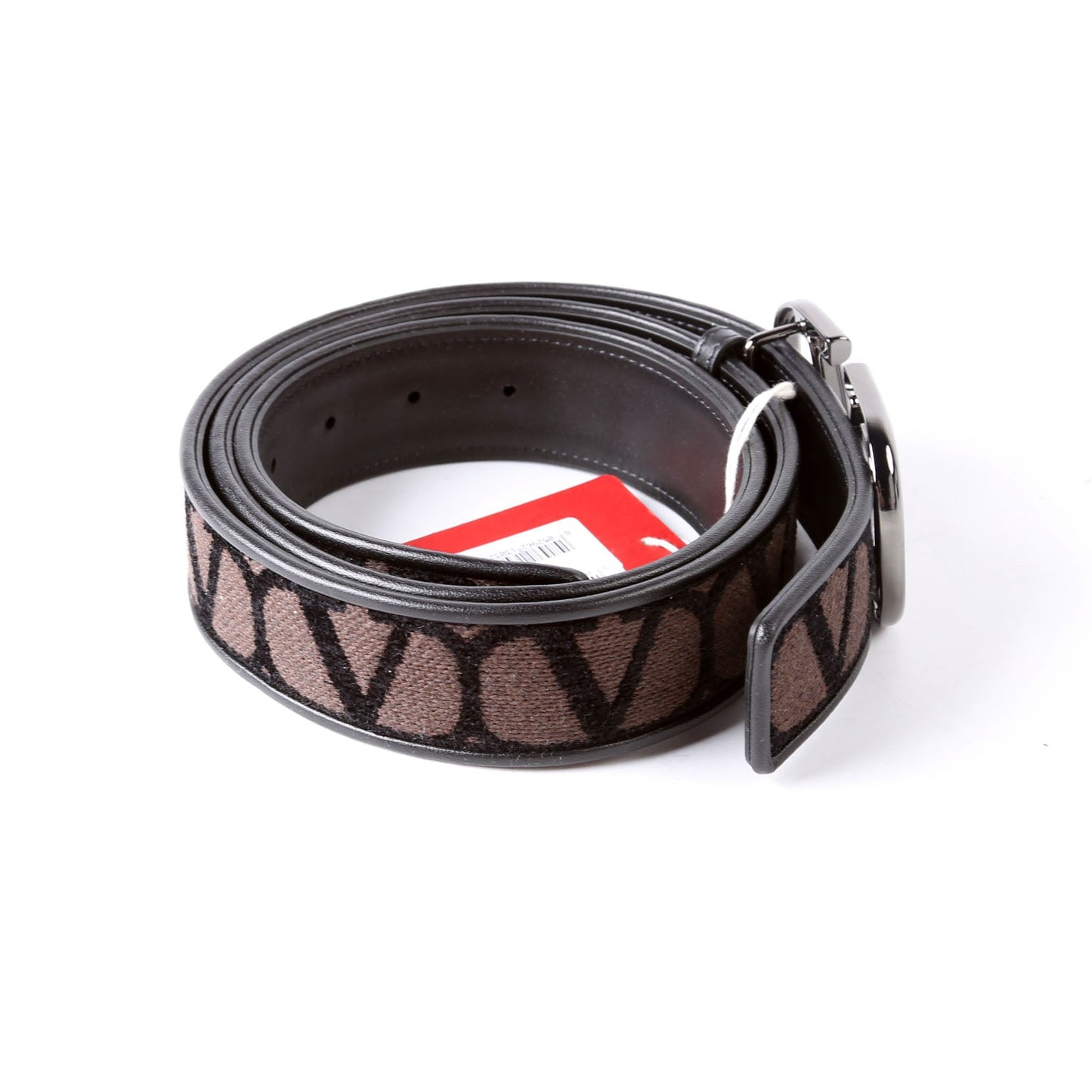 VLogo Signature 40MM Reversible Leather Belt Size 100/40 Black/Brown