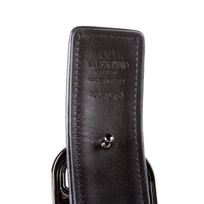 VLogo Signature 40MM Reversible Leather Belt Size 100/40 Black/Brown
