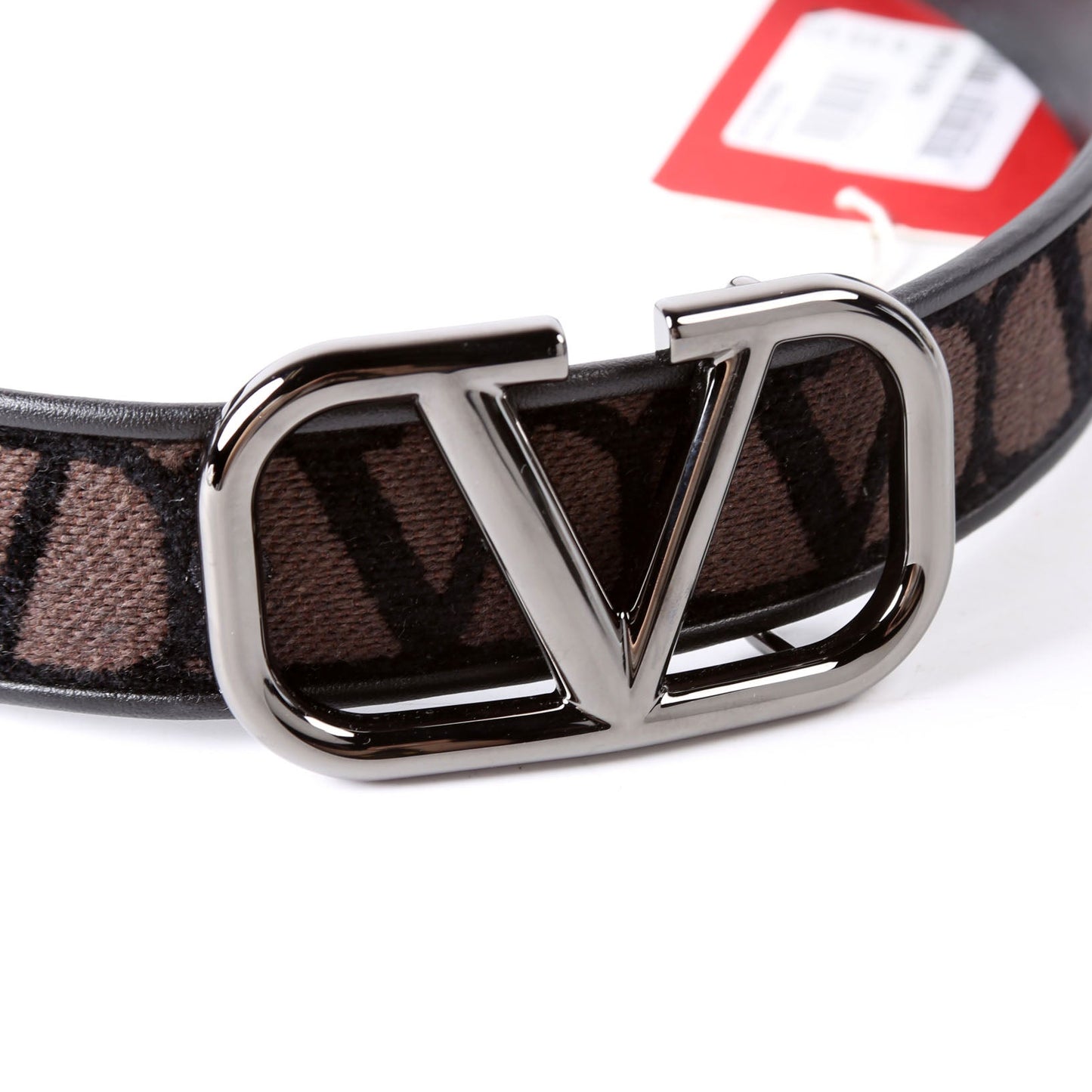 VLogo Signature 40MM Reversible Leather Belt Size 100/40 Black/Brown
