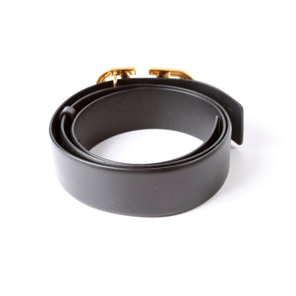 VLogo Signature 40MM Reversible Leather Belt Size 100/40 Black