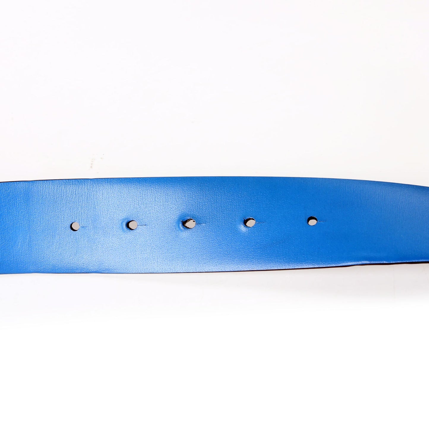 VLogo Signature 40MM Reversible Leather Belt Size 100/40 Black/Blue
