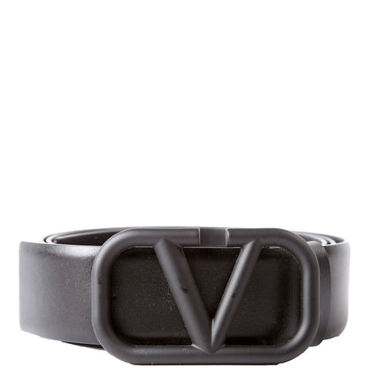 VLogo Signature 40MM Reversible Leather Belt Size 100/40 Black