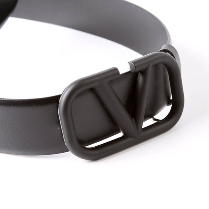VLogo Signature 40MM Reversible Leather Belt Size 100/40 Black