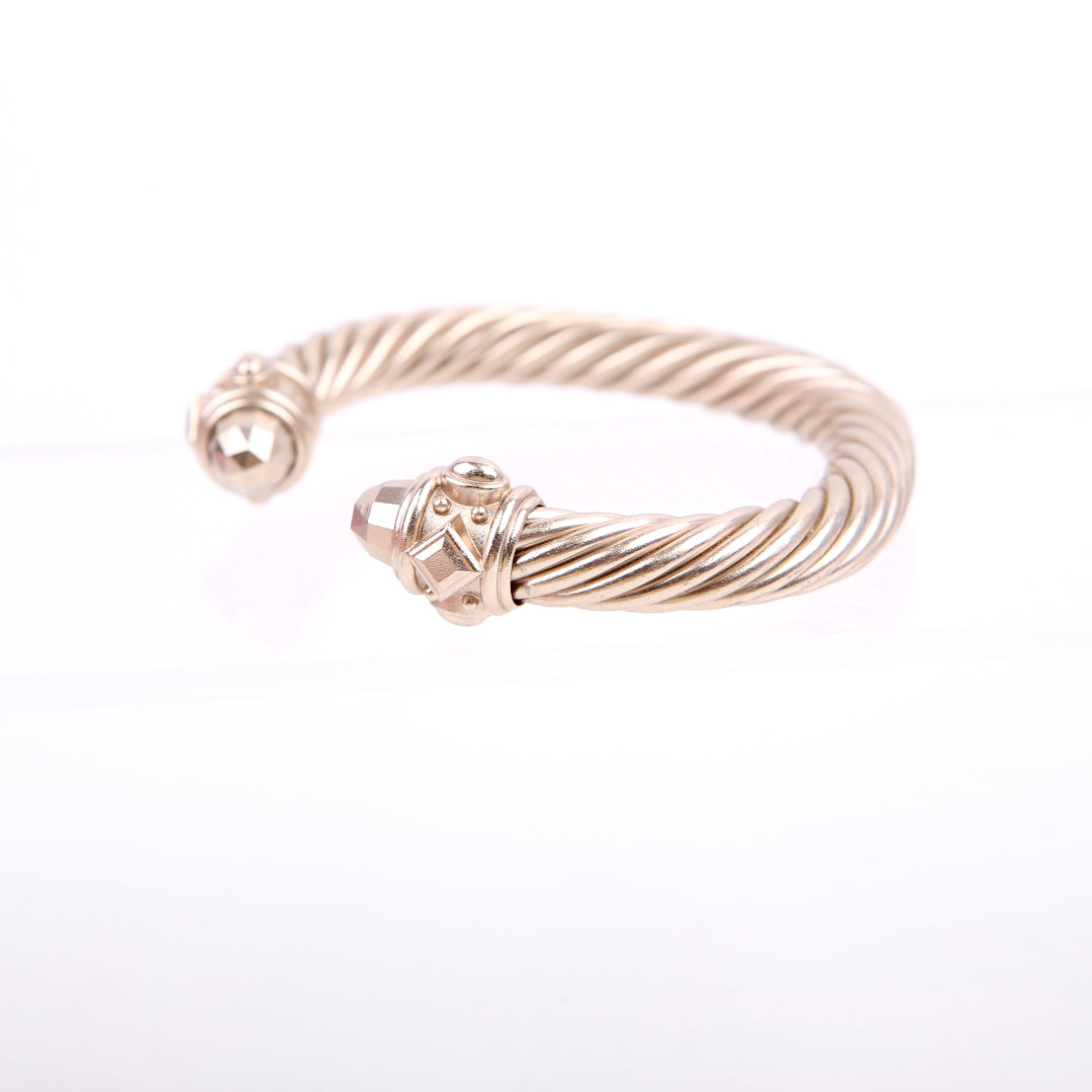 Cable Renaissance Aluminum Bracelet 10MM