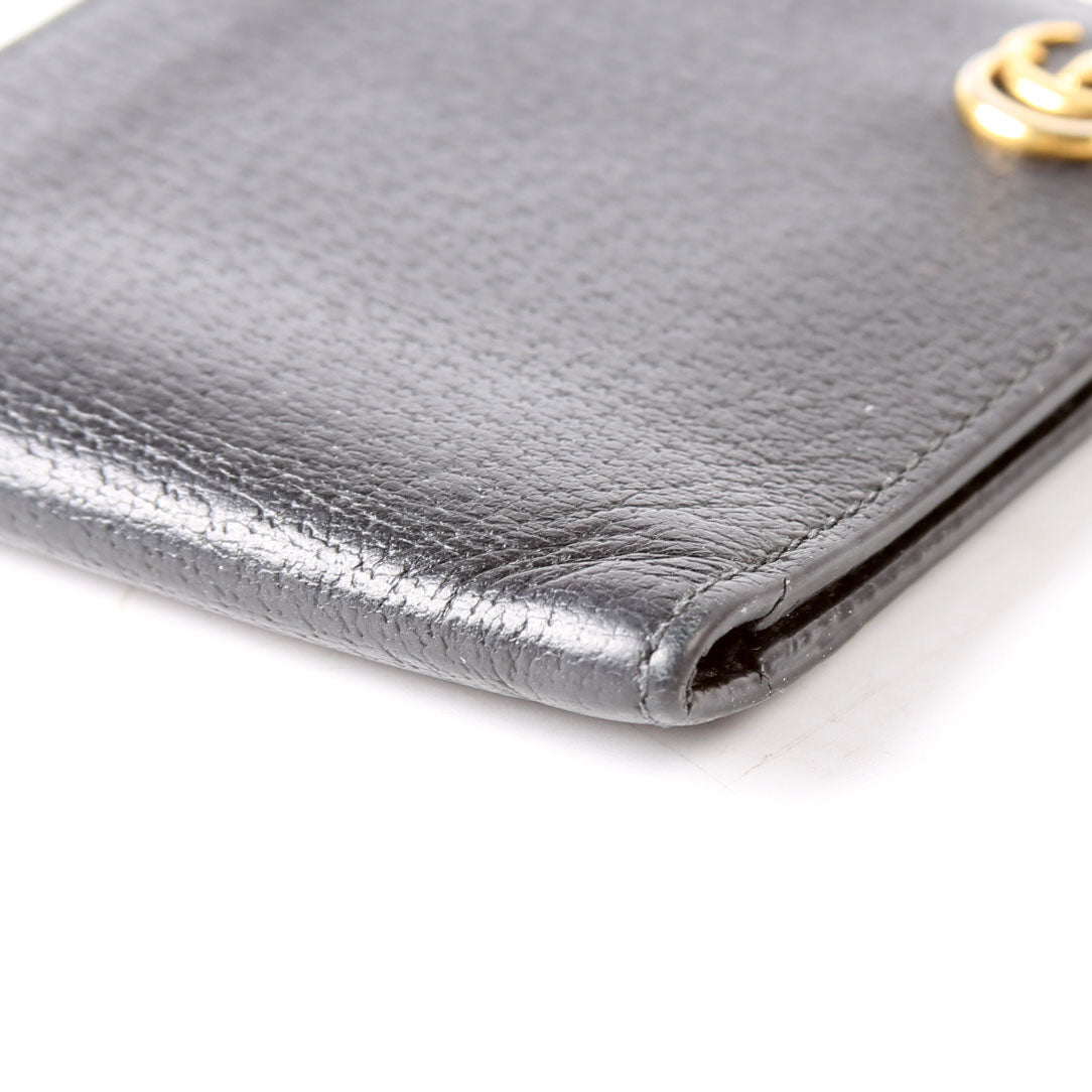 428726 Mamront Bi-Fold Wallet Leather Black