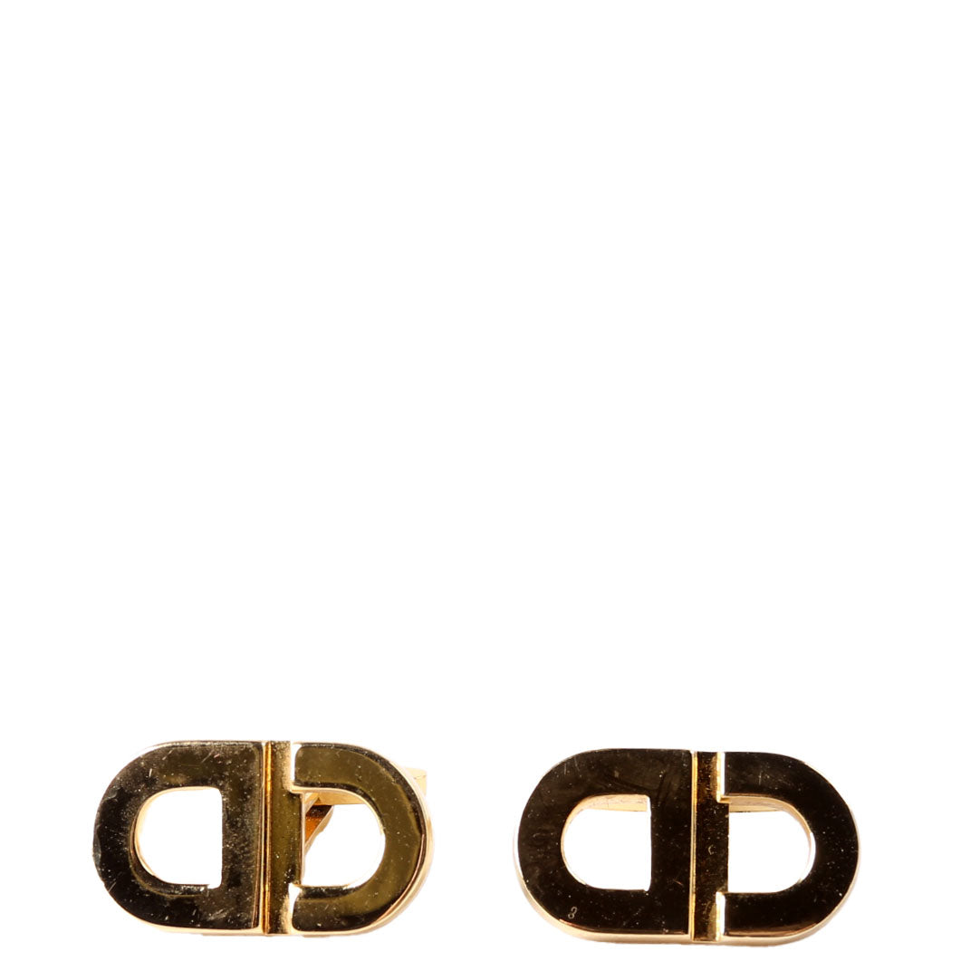 CD Logo Cufflinks Gold