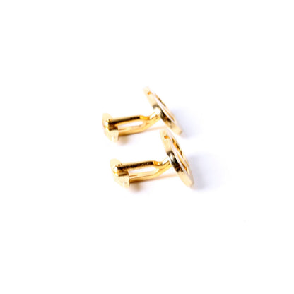 CD Logo Cufflinks Gold
