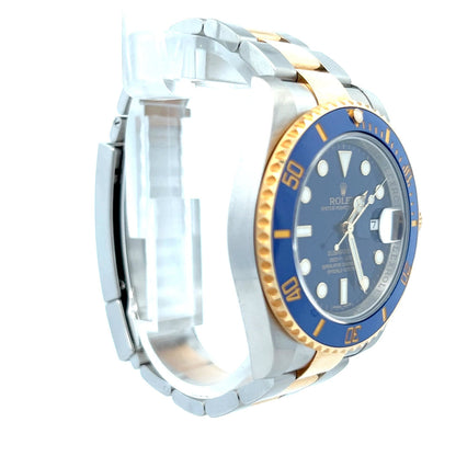 Rolex Submariner 116613LB Blue Dial 40mm Bluesy Two-Tone Watch