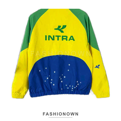 Brazil 2026 Windbreaker Jacket – Yellow & Green – view 4
