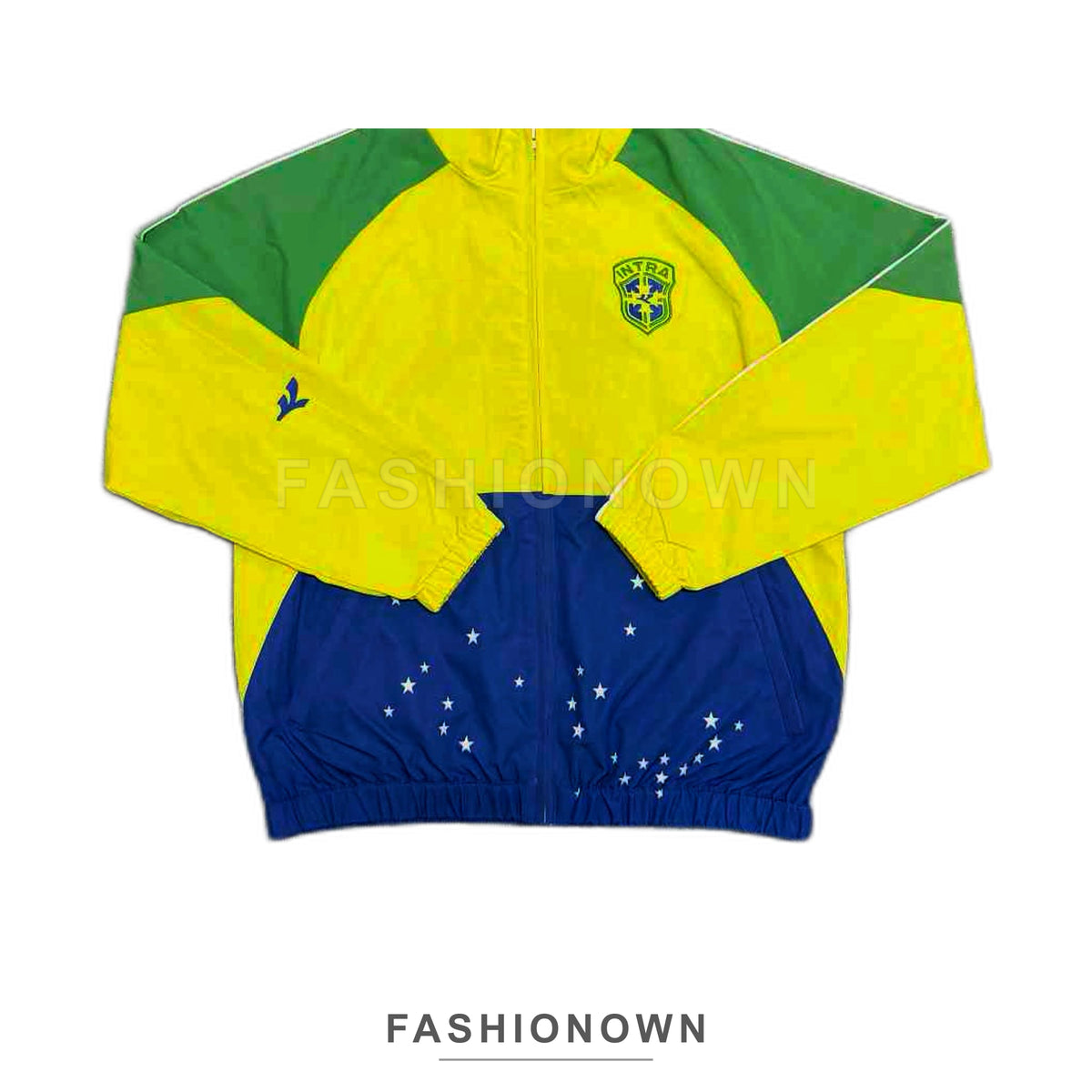 Brazil 2026 Windbreaker Jacket – Yellow & Green – view 7