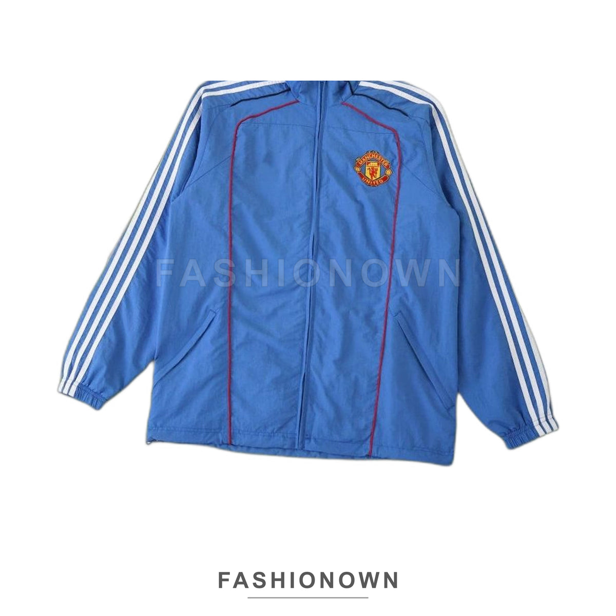 Manchester United 2025/26 Windbreaker – Sky Blue