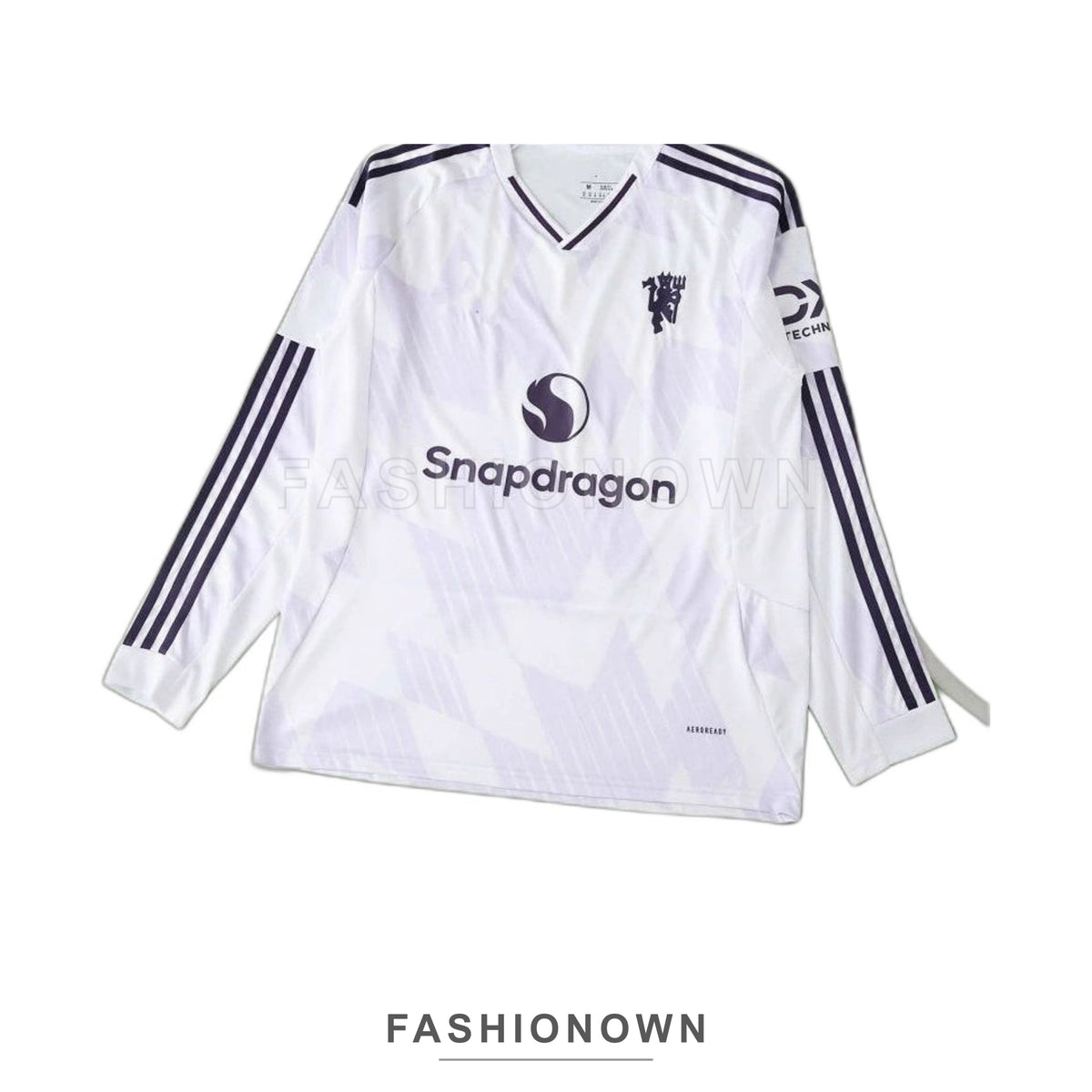 Manchester United 2025/26 Away Long-Sleeve Jersey – Fan Version
