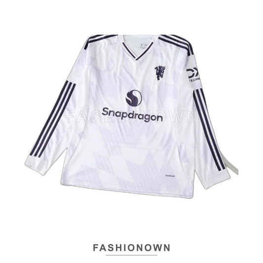 Manchester United 2025/26 Away Long-Sleeve Jersey – Fan Version