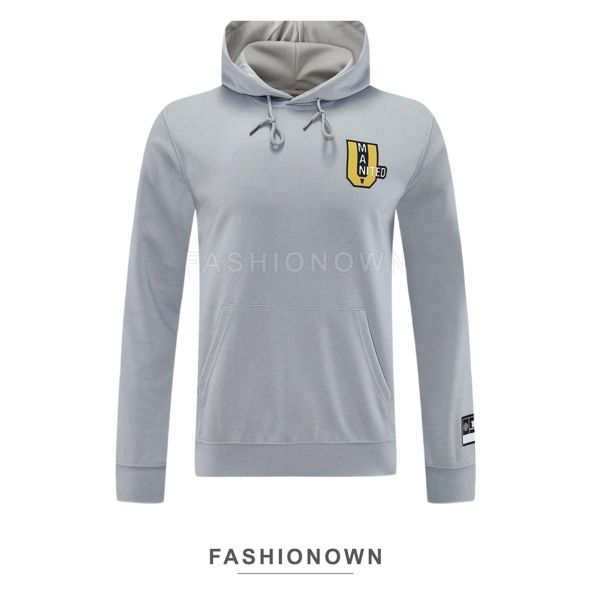 Manchester United 2025/26 Hooded Tracksuit – Grey – view 2