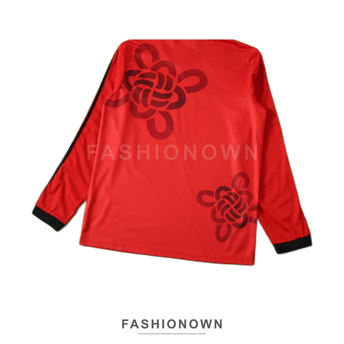 Manchester United 2025/26 Chinese Knot Long-Sleeve Jersey – Fan Version – view 2