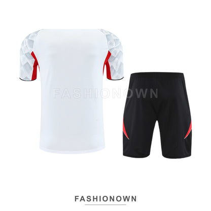 Manchester United 2025/26 Training Set – White Diamond Pattern – view 7