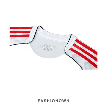 Manchester United 2025/26 Training Set – White Diamond Pattern – view 4