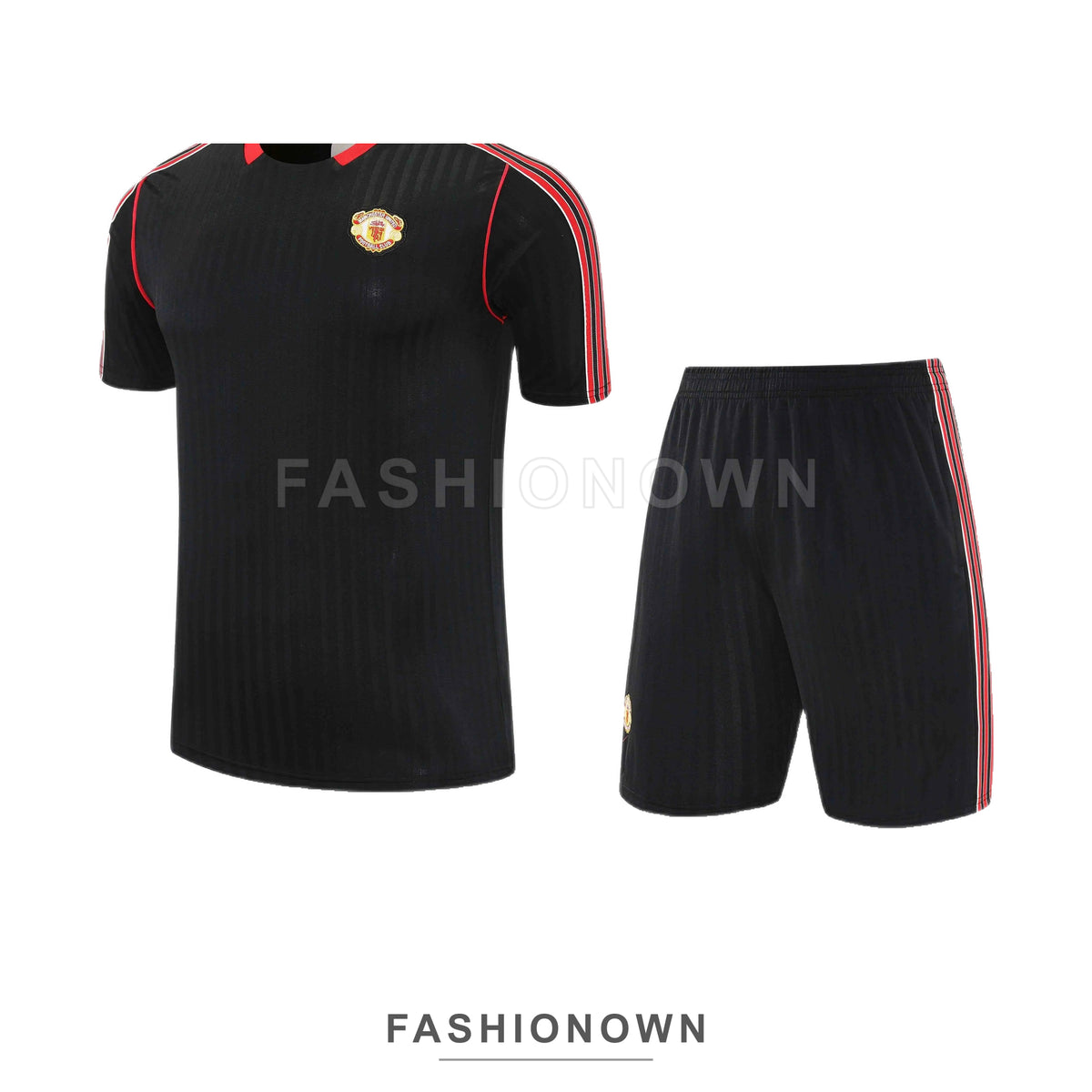 Manchester United 2025/26 Training Set – Black – view 3