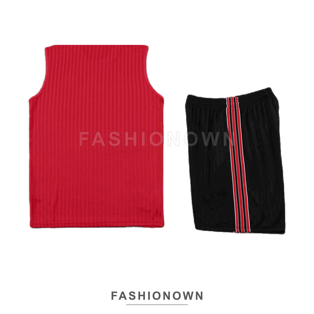 Manchester United 2025/26 Sleeveless Training Set – Red – view 8