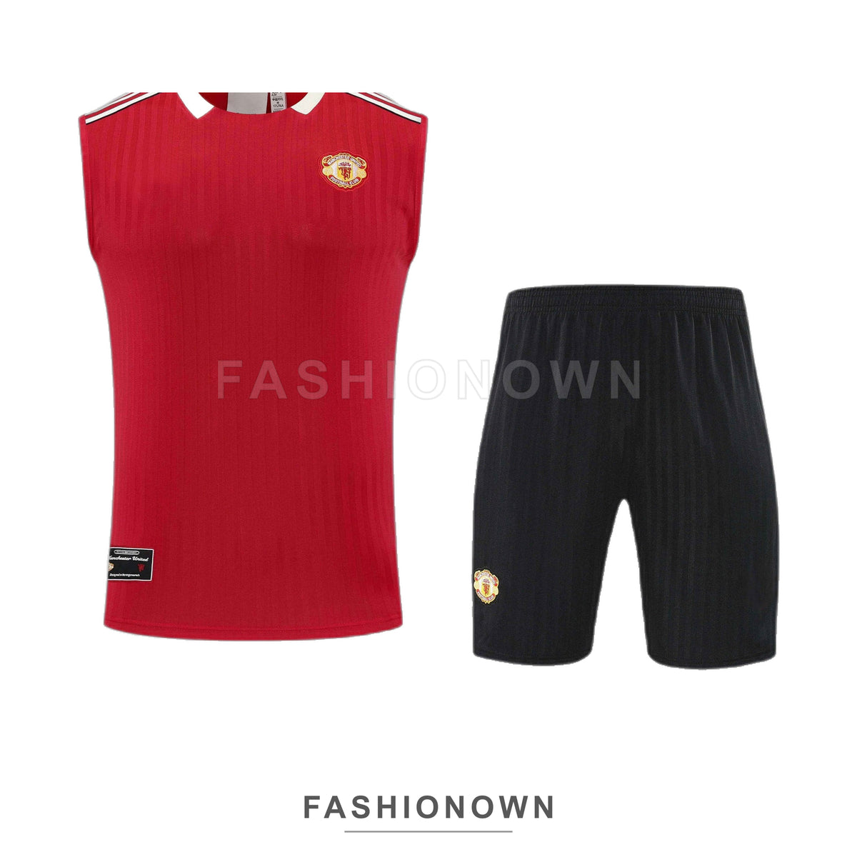 Manchester United 2025/26 Sleeveless Training Set – Red