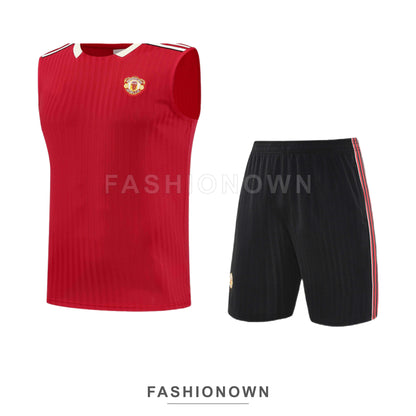Manchester United 2025/26 Sleeveless Training Set – Red – view 2