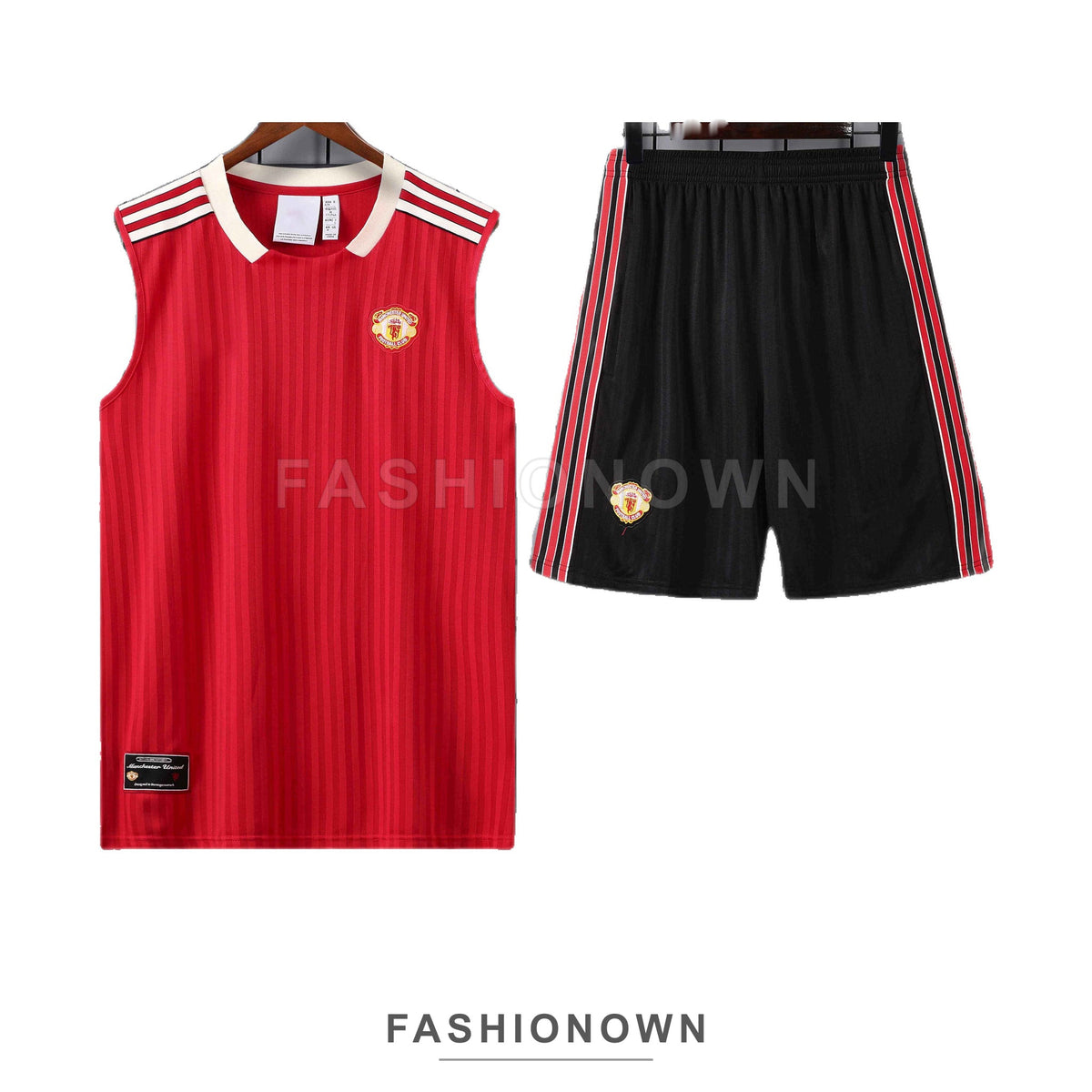 Manchester United 2025/26 Sleeveless Training Set – Red – view 4