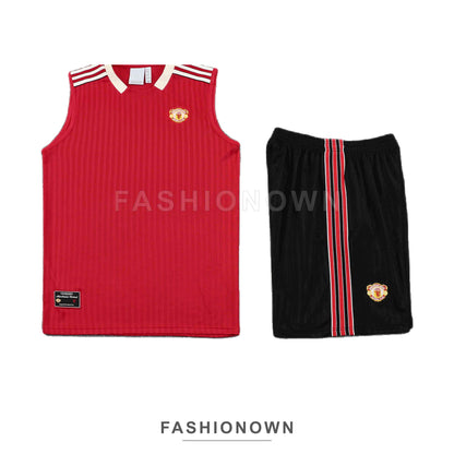 Manchester United 2025/26 Sleeveless Training Set – Red – view 6