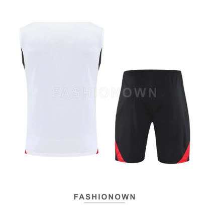 Manchester United 2025/26 Sleeveless Training Set – White – view 3