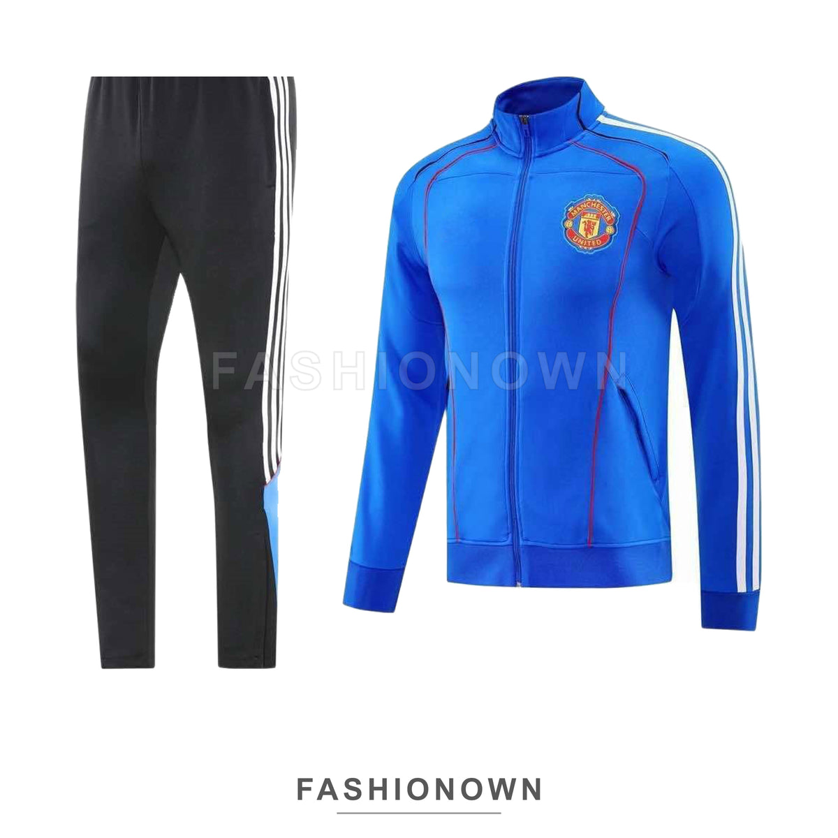 Manchester United 2025/26 Training Tracksuit – Blue – view 11