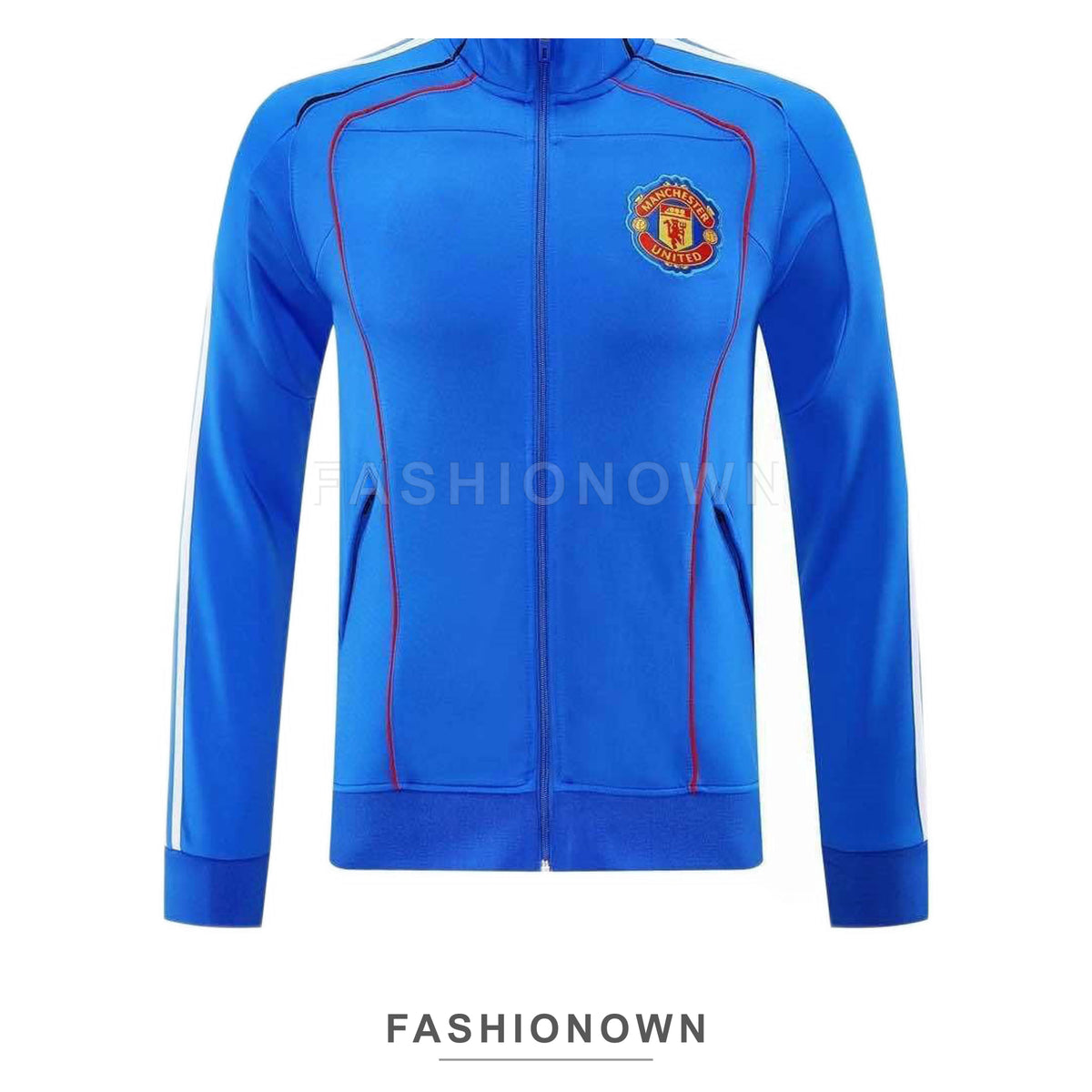 Manchester United 2025/26 Training Tracksuit – Blue – view 2