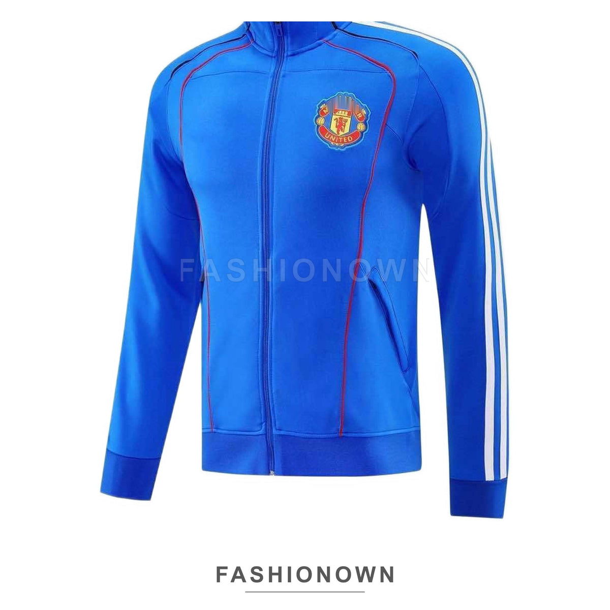 Manchester United 2025/26 Training Tracksuit – Blue – view 3