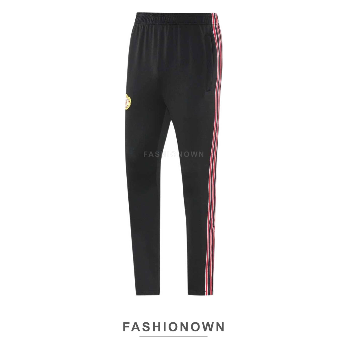 Manchester United 2025/26 Training Tracksuit – Black & Red – view 18