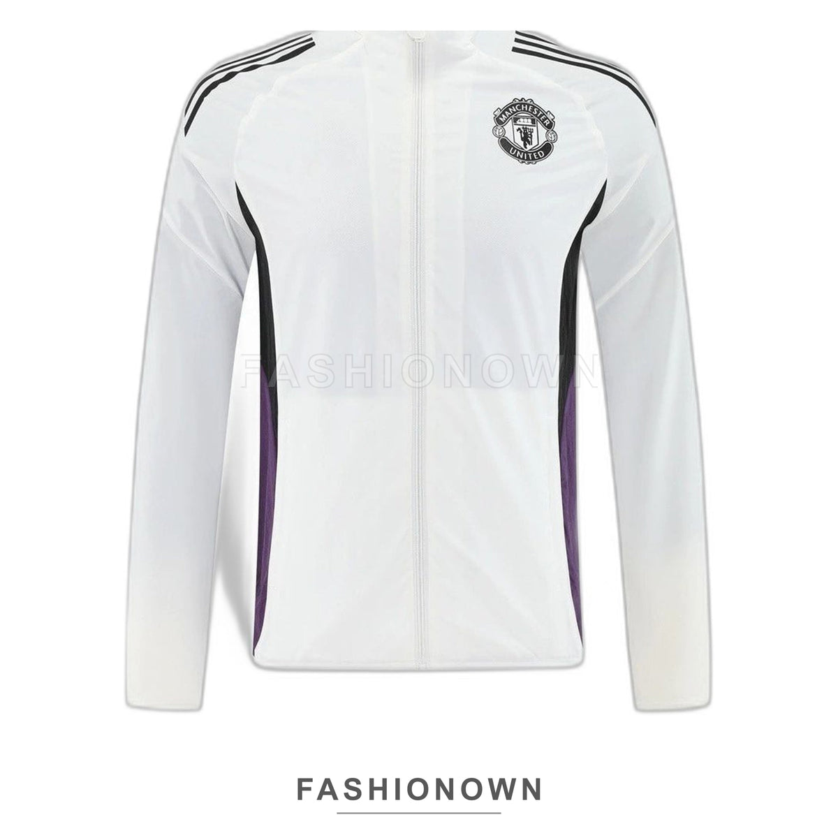 Manchester United 2025/26 Windbreaker – White