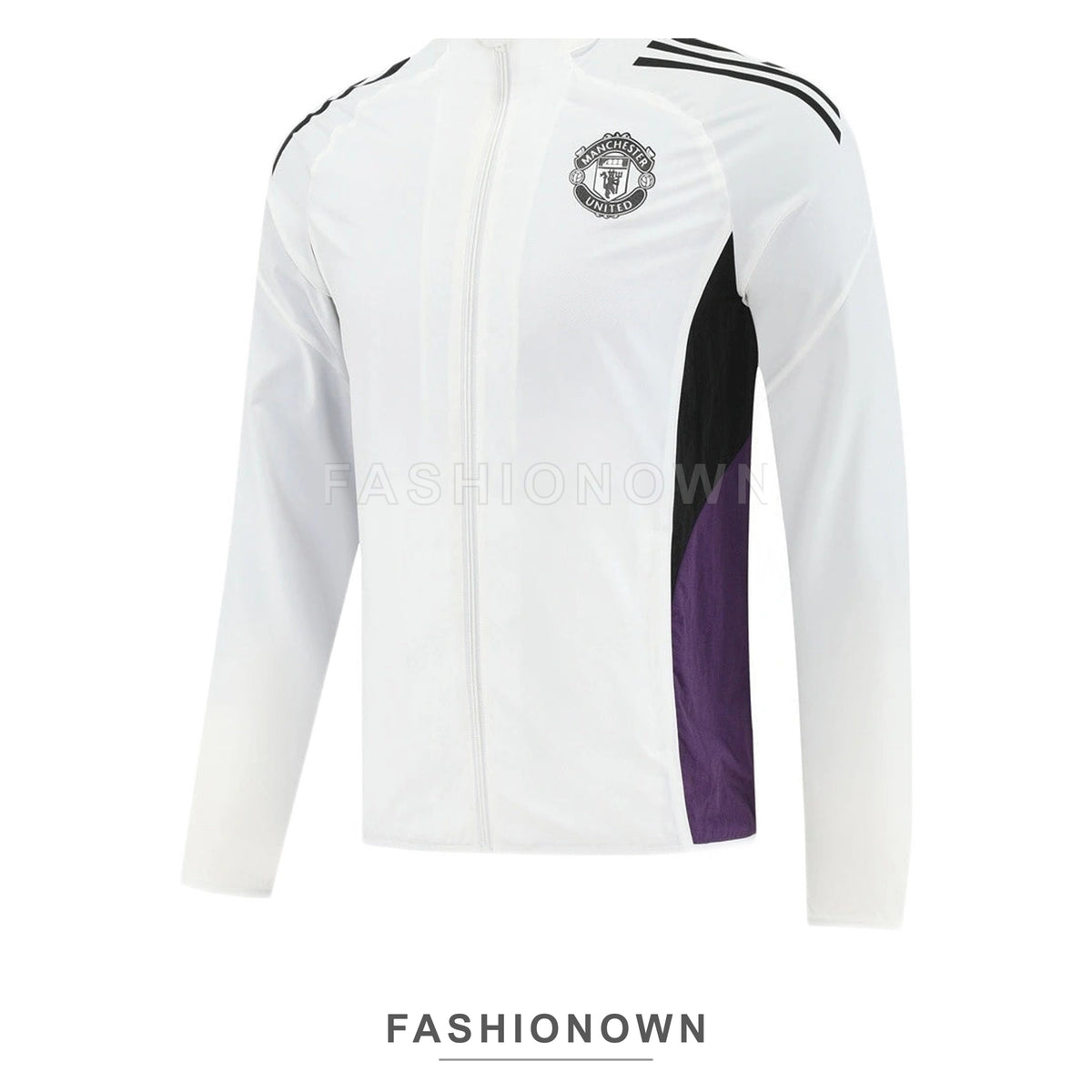 Manchester United 2025/26 Windbreaker – White – view 3