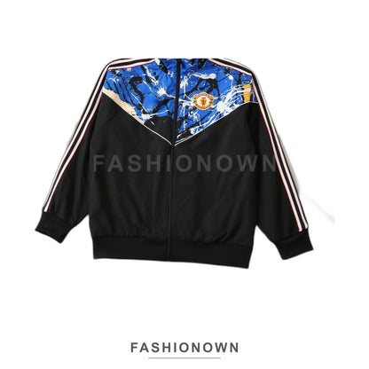 Manchester United 2025/26 Stone Roses-Inspired Windbreaker