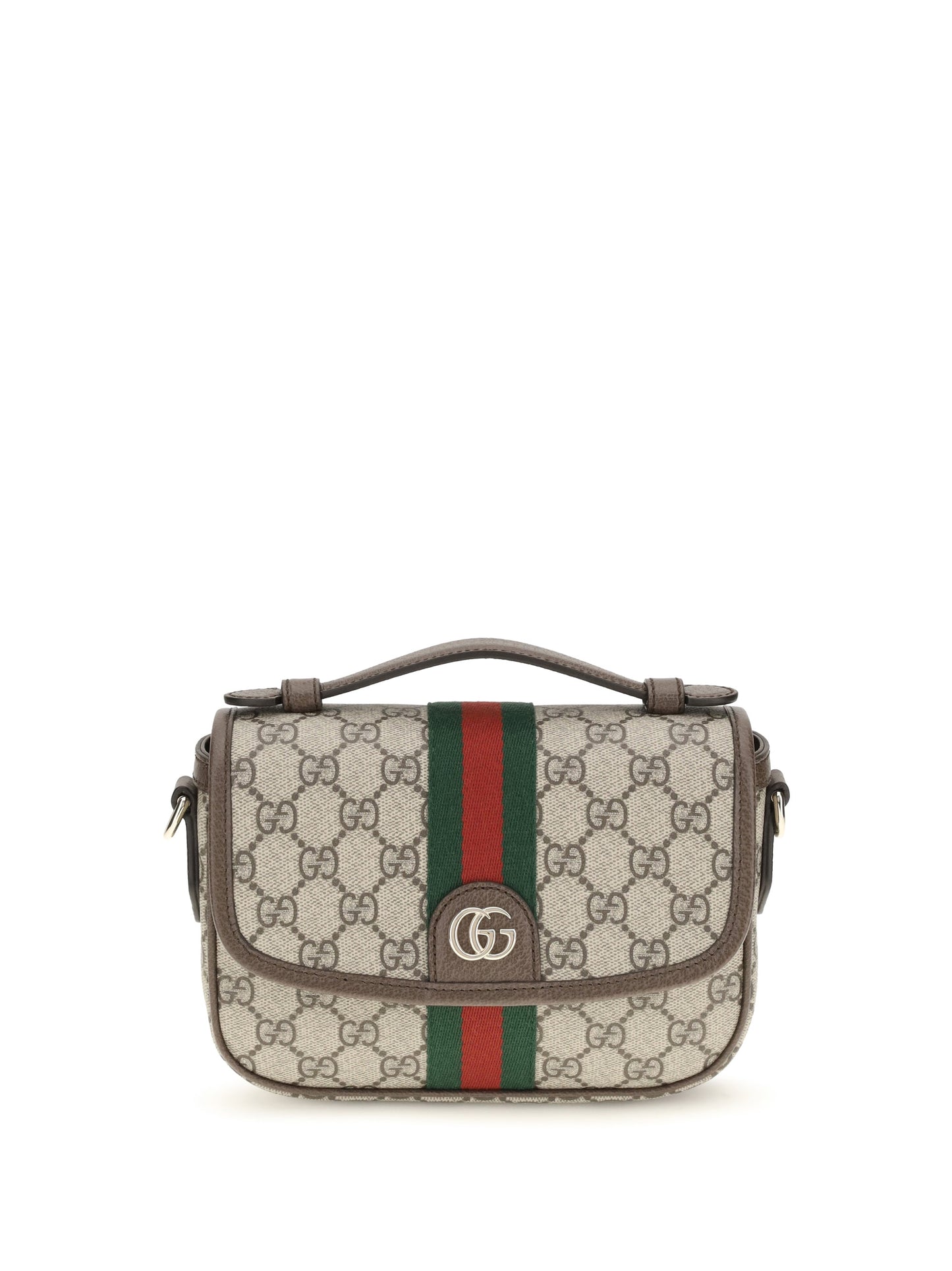 Gucci Ophidia Shoulder Bag — Beige
