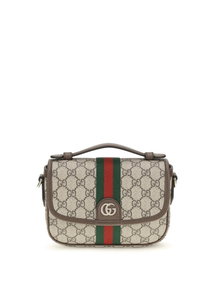 Gucci Ophidia Shoulder Bag — Beige