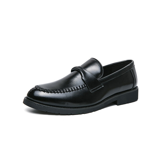 Mens Stylish Leather Shoes In Business Style