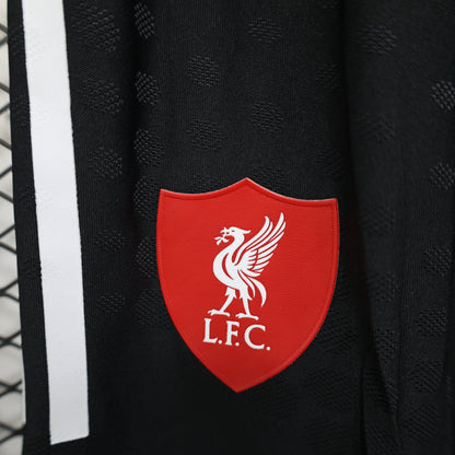 Liverpool 2025/26 Away Black Shorts – Player Edition