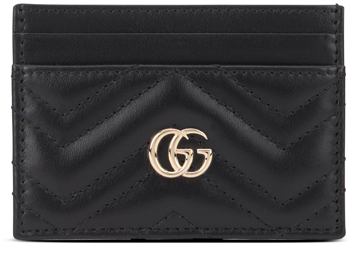 Gucci GG Marmont Card Case — Black