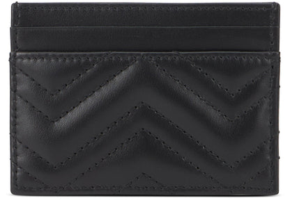 Gucci GG Marmont Card Case — Black