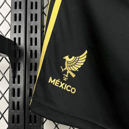 Mexico Golden Cup 2025 Black Shorts