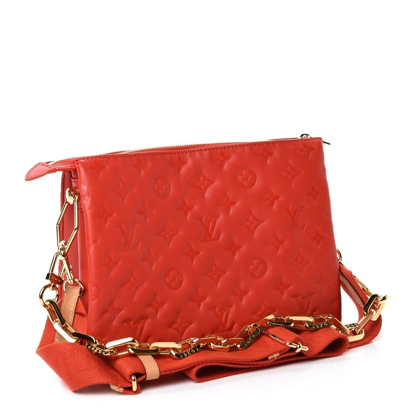 Embossed Monogram Coussin PM