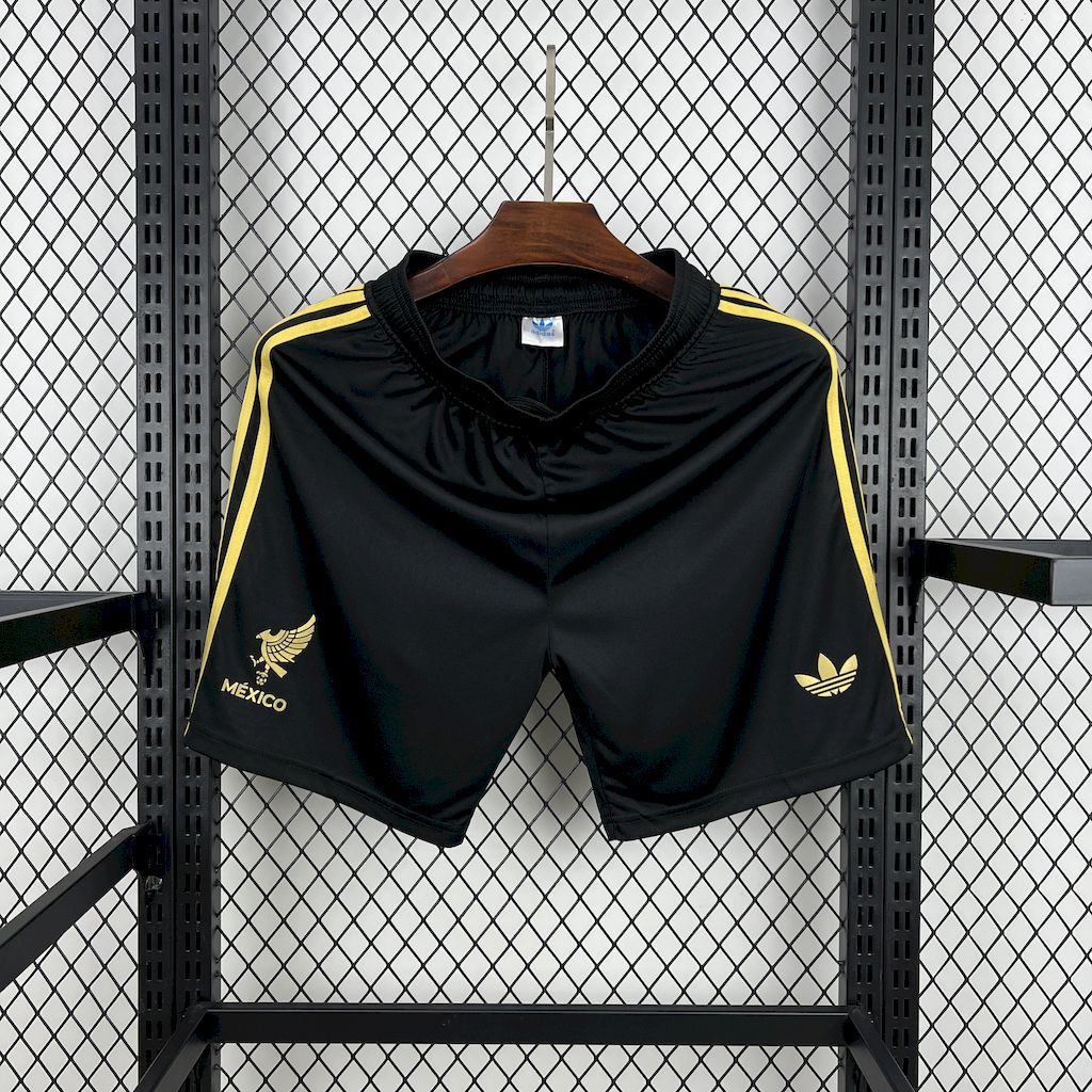 Mexico Golden Cup 2025 Black Shorts