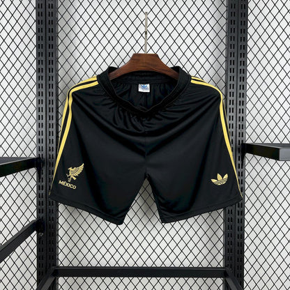 Mexico Golden Cup 2025 Black Shorts