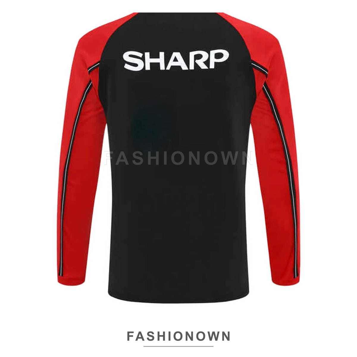 Manchester United 1998/99 Retro Half-Zip Training Top – view 8