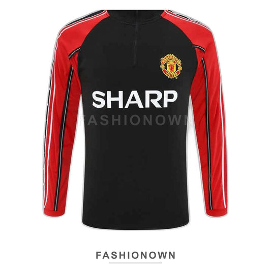 Manchester United 1998/99 Retro Half-Zip Training Top
