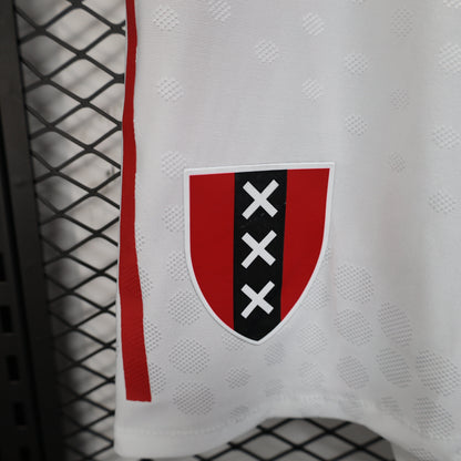 Ajax Amsterdam 2025/26 White Shorts – Player Edition