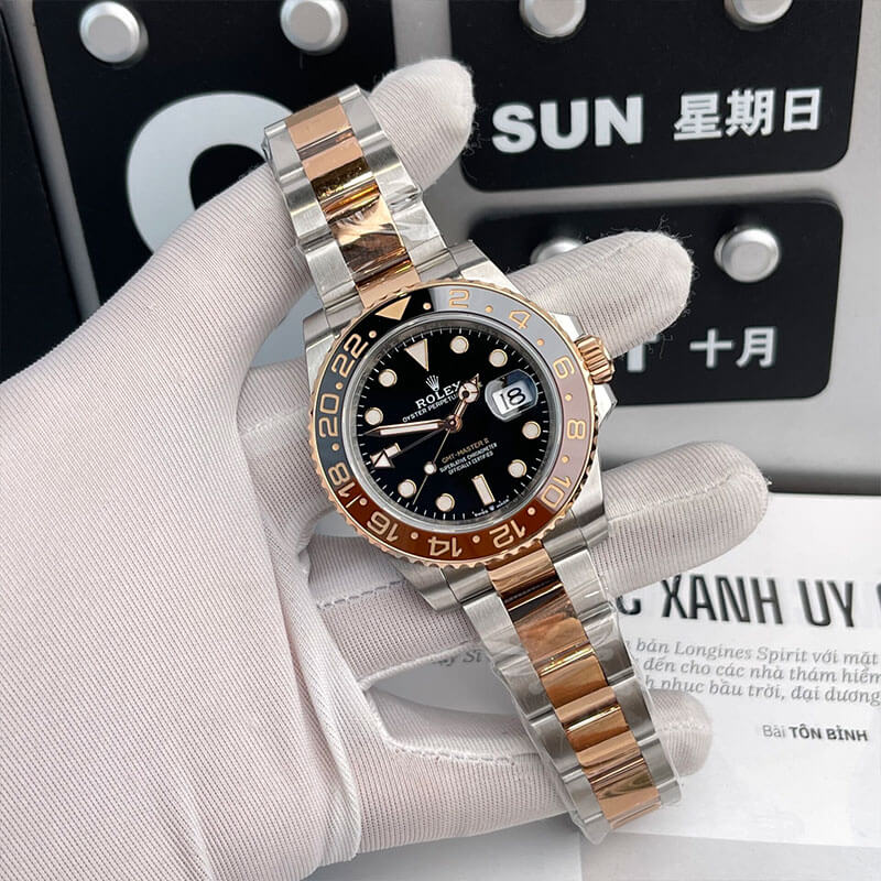 Rolex GMT-Master II 126711CHNR Root Beer Black Dial Watch